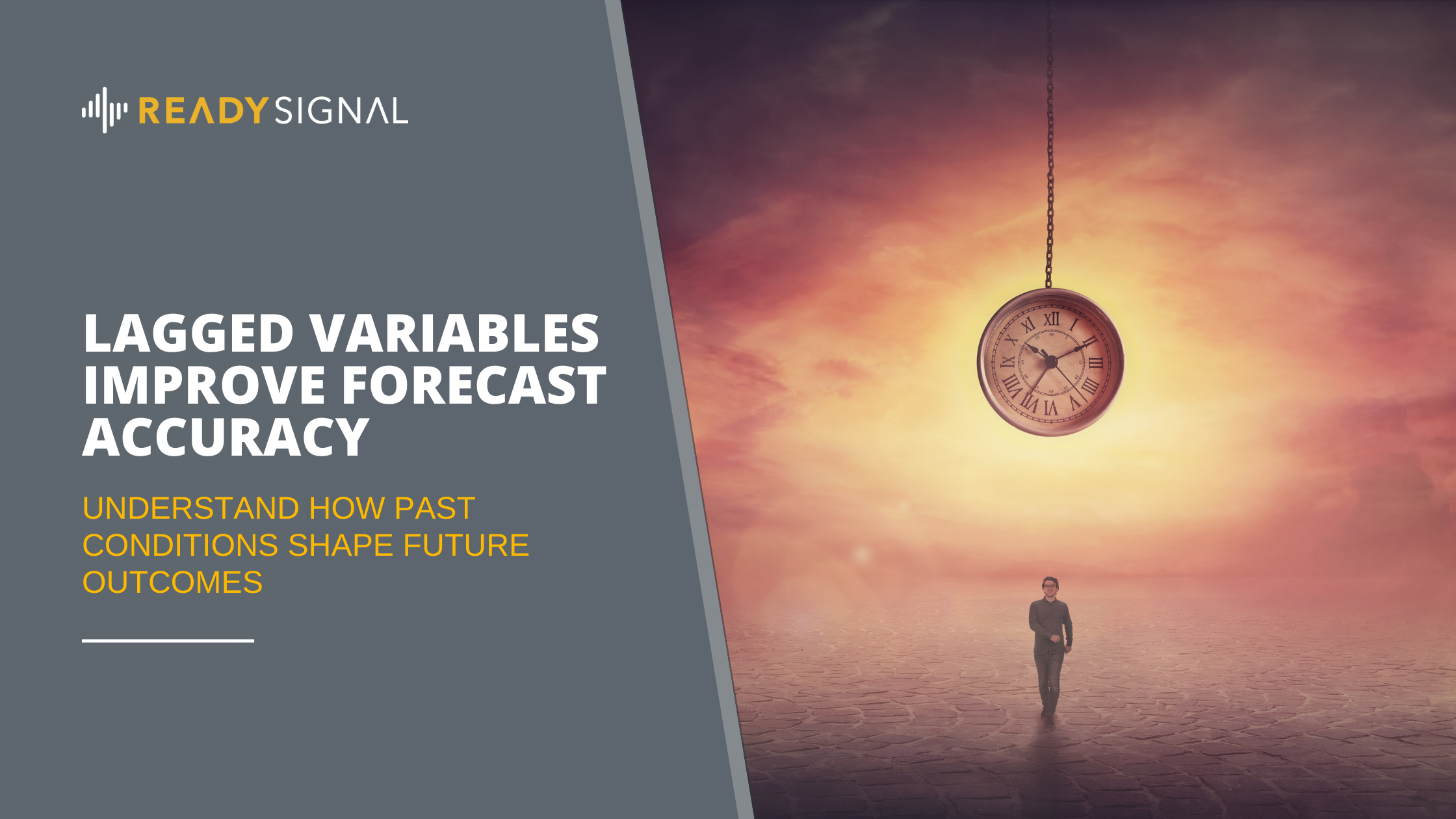 Lagged Variables Improve Forecast Accuracy Ready Signal